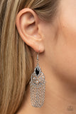 Pressed for CHIME - Black earrings