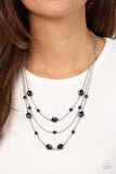 Pearlicious Pop - Blue pearl necklace