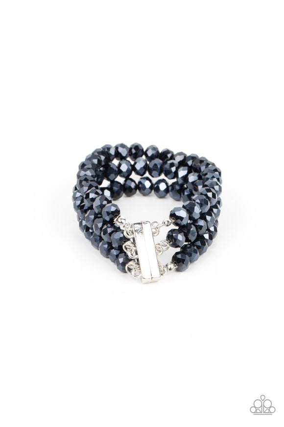 Supernova Sultry - Blue Magnetic bracelet