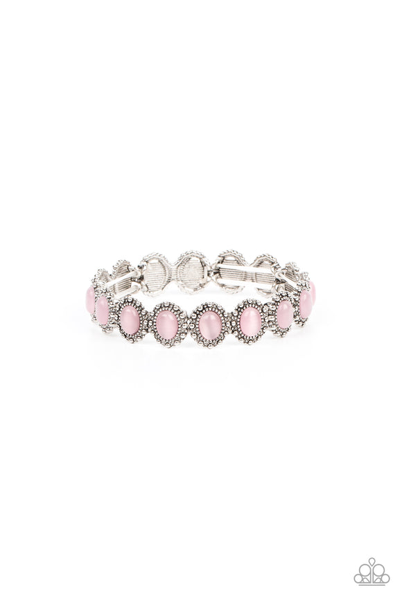 Sweet Oblivion - Pink moonstone bracelet