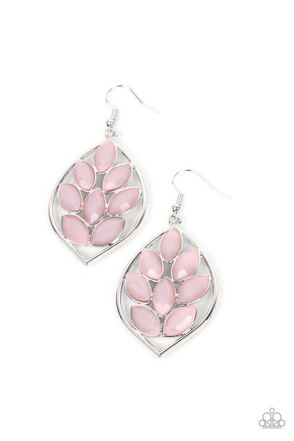 Glacial Glades - Pink earrings