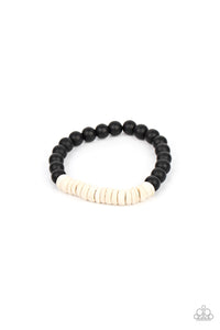 Recreational Remedy - White urban stretchy bracelet