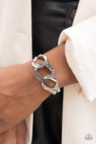 BOMBSHELL Squad - Silver hinge bracelet