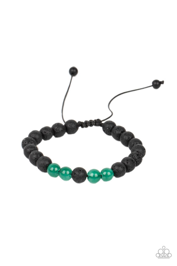 Alternative Rock - Green urban bracelet