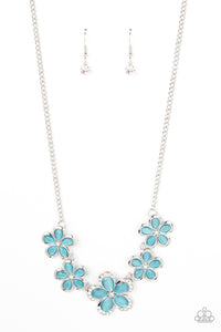 Garden Daydream - Blue moonstone necklace