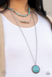 Sahara Symphony - Blue layered necklace