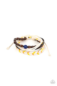 Hipster Hideaway - Blue urban bracelet