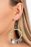 Bohemian Beach Blast - Green earrings