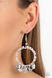 Bohemian Beach Blast - White earrings