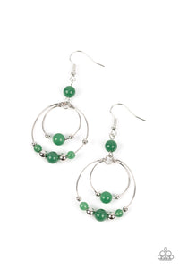 Eco Eden - Green earrings