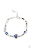 Amor Actually - Blue heart bracelet