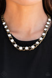 Major Moxie - Brass necklace