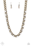 Major Moxie - Brass necklace