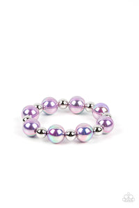 A DREAMSCAPE Come True - Purple stretchy bracelet