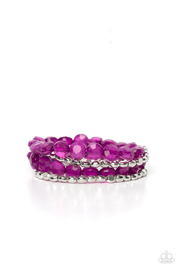 Seaside Siesta - Purple bracelet