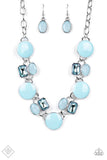 Dreaming in MULTICOLOR - Blue necklace