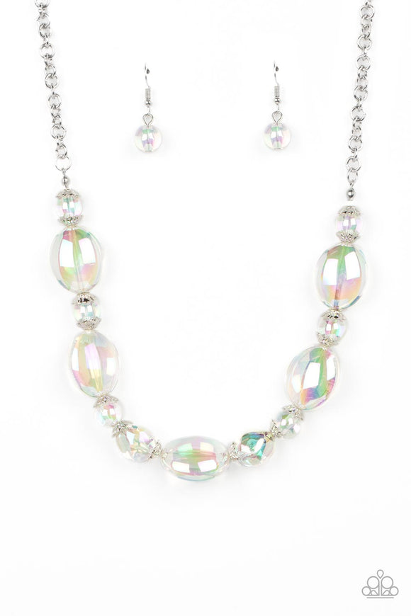 Prismatic Magic - Multi iridescent necklace