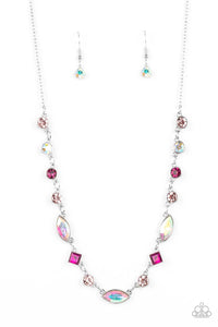 Irresistible HEIR-idescence - Pink necklace