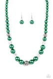 The NOBLE Prize - Green pearl necklace