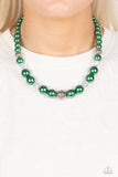 The NOBLE Prize - Green pearl necklace