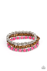 ESCAPADE Route - Pink bracelet