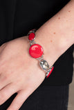 Dreamscape Dazzle - Red bracelet