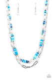 Tidal Trendsetter - Blue necklace necklace