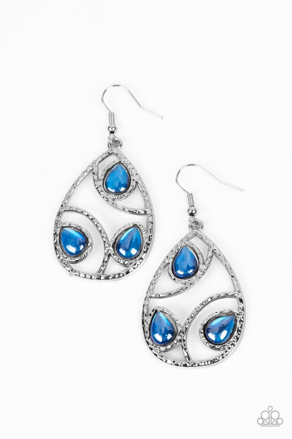 Send the BRIGHT Message - Blue earrings