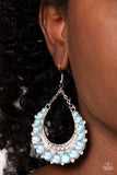 Bubbly Bling - Blue earrings