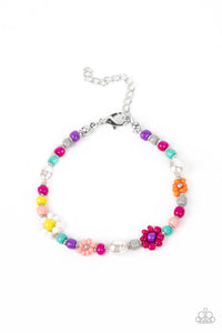 Groovy Gerberas - Pink clasp bracelet