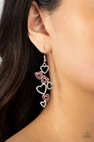 Sweetheart Serenade - Red heart earrings