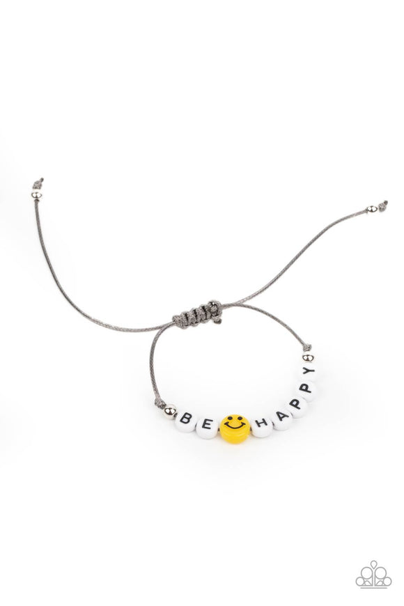 I Love Your Smile - Silver smiley face urban bracelet