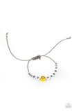 I Love Your Smile - Silver smiley face urban bracelet