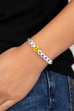 I Love Your Smile - Silver smiley face urban bracelet