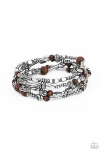 Jungle Jubilee - Brown bracelet