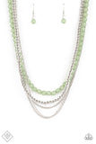 Boardwalk Babe - Green necklace