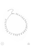 Champagne Catwalk - Silver choker necklace