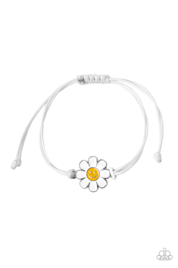 DAISY Little Thing - White smiley bracelet