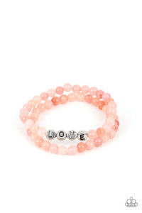 Devoted Dreamer - Pink love bracelet