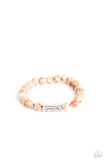 Serene Season - Orange urban PEACE bracelet