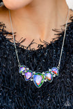 Regally Refined - Multi oil spill LOP necklace