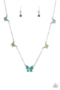 FAIRY Special - Blue butterfly necklace