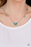 FAIRY Special - Blue butterfly necklace