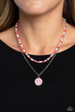 High School Reunion - Pink necklace