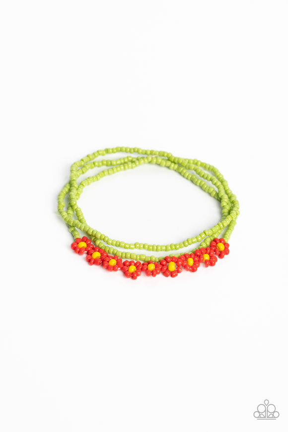 Buzzworthy Botanicals - Red bracelet