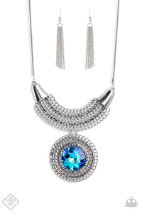 Excalibur Extravagance - Blue necklace