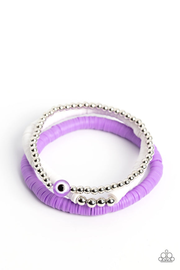 EYE Have A Dream - Purple bracelet