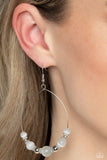 Cats Eye Charisma - White moonstone earrings