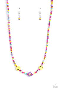 Flower Power Pageant - Purple necklace