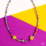 Flower Power Pageant - Purple necklace